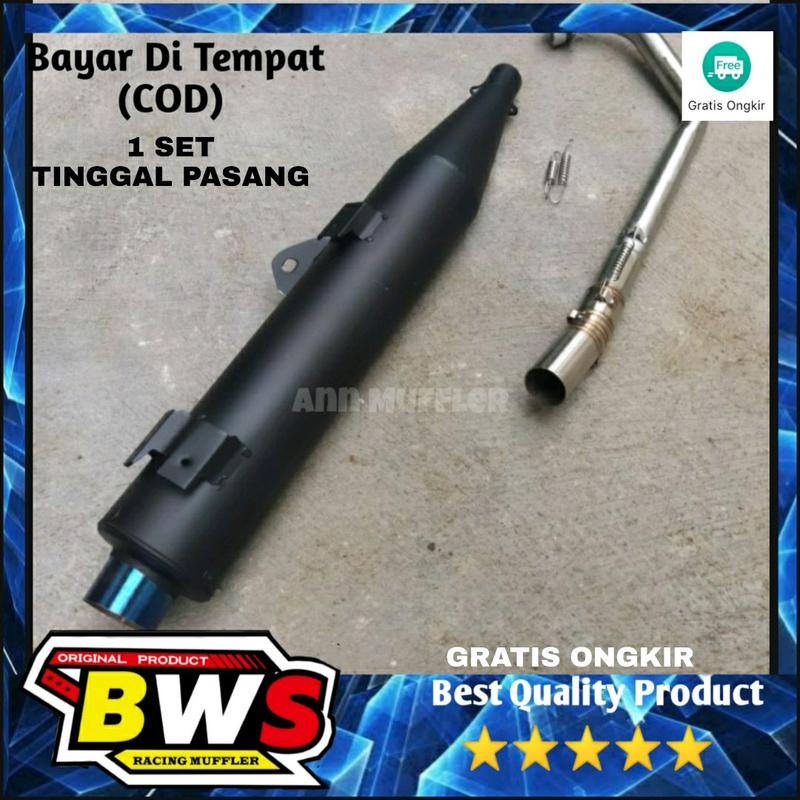 Knalpot Tsukigi Jupiter MX new MX old lama 135 MX king 150 tsugi stainless stenlis steel standar racing 1
