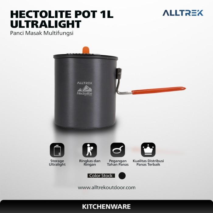 Gambar ALLTREK Hectolite Pot Panci Camping 1L Ultralight dari Alltrek indonesia Kota Administrasi Jakarta Barat Tokopedia