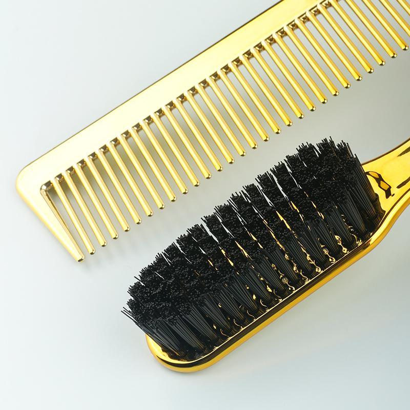 Double Sided Hair Brush Comb, 2 Counts/set Hair Salon Styling Comb, Beard Comb, Hairdressing Comb, Hair Styling Tool for Women & Men 4