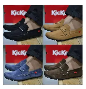 Promo Sepatu Moccasin Slip on Papara Kerja Flat Hitam Shoes Hitam Shoes