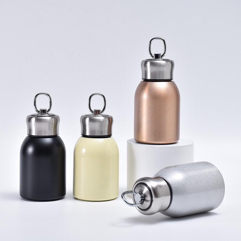  Bình giữ nhiệt 300ml INOX304 SỊN SÒ an toàn sức khỏe 