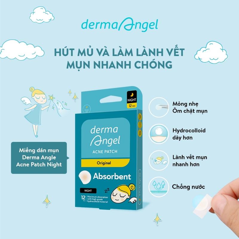 Combo dán mụn Derma Angel Day & Night 5
