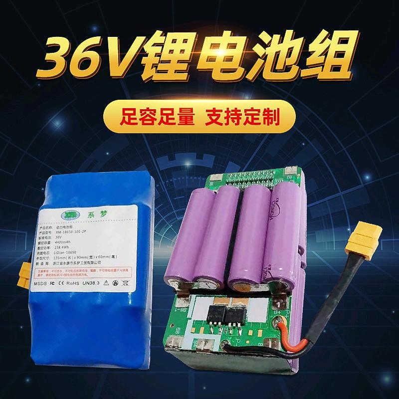 Pin xe điện cân bằng 36v 4400mAh, pin xe drift 36v Đồ Chơi