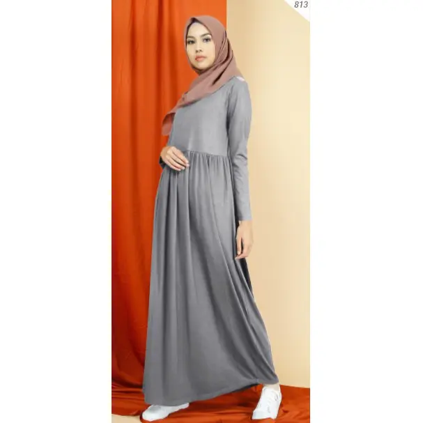 Dress Wanita Muslim Dauky Gamis Inner Dress Laudya 0