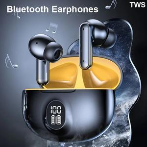 Bluetooth Earphones Portable Earbuds Wireless Earbuds Suitable for Xiaomi Bluetooth Earphones Wireless Noise Cancelling Call Noise Cancelling HiFi Stereo Handsfree Earphones Audio