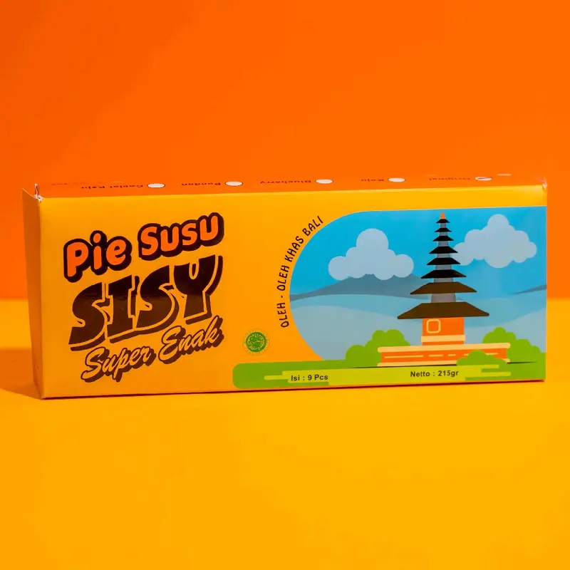 Pie Susu Sisy Original & Rasa-Rasa 9 pcs | Cemilan Khas Bali | Oleh Oleh Khas Bali 0
