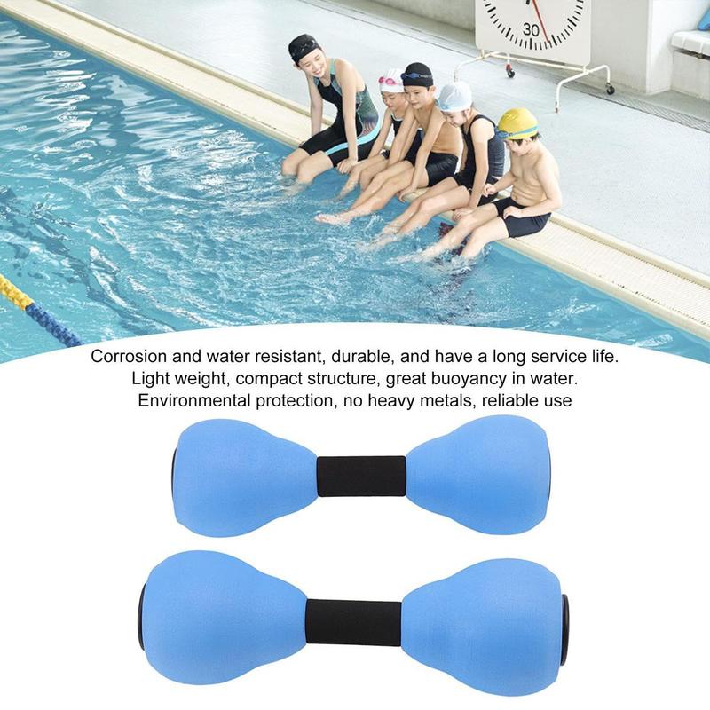 Product Introduction of Aquatic Exercise Dumbells DIY Water Aerobic Exercise Foam Dumbbells Water Fitness Exercises Equipment For Adults Kids Women 21