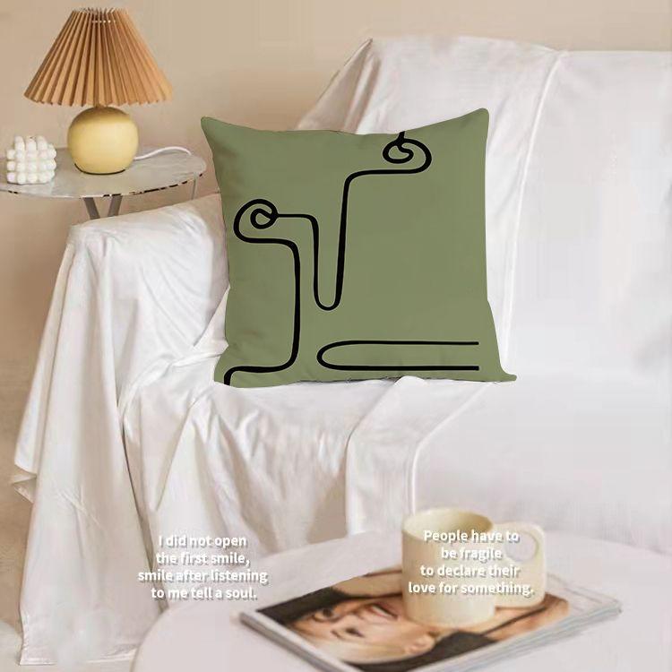 Product Introduction of Đệm Gối, Phong Cách Sang Trọng Giá Cả Phải Chăng Bắc Âu, Màu Xanh Lá Cây, Ngọt Ngào Và Tự Nhiên, Thiết Kế Tối Giản Hiện Đại, Tựa Đầu Đầu Giường, Có Thể Tháo Rời Và Giặt Được, Tùy Chỉnh Họa Tiết 8