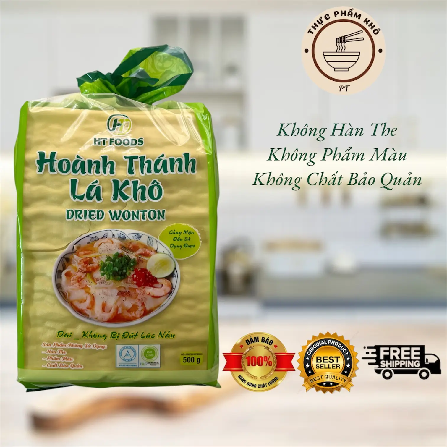 [PT01]-HOÀNH THÁNH LÁ KHÔ HT 500G AN TOÀN KHÔNG PHẨM MÀU, KHÔNG CHẤT BẢO QUẢN - CHAY-MẶN