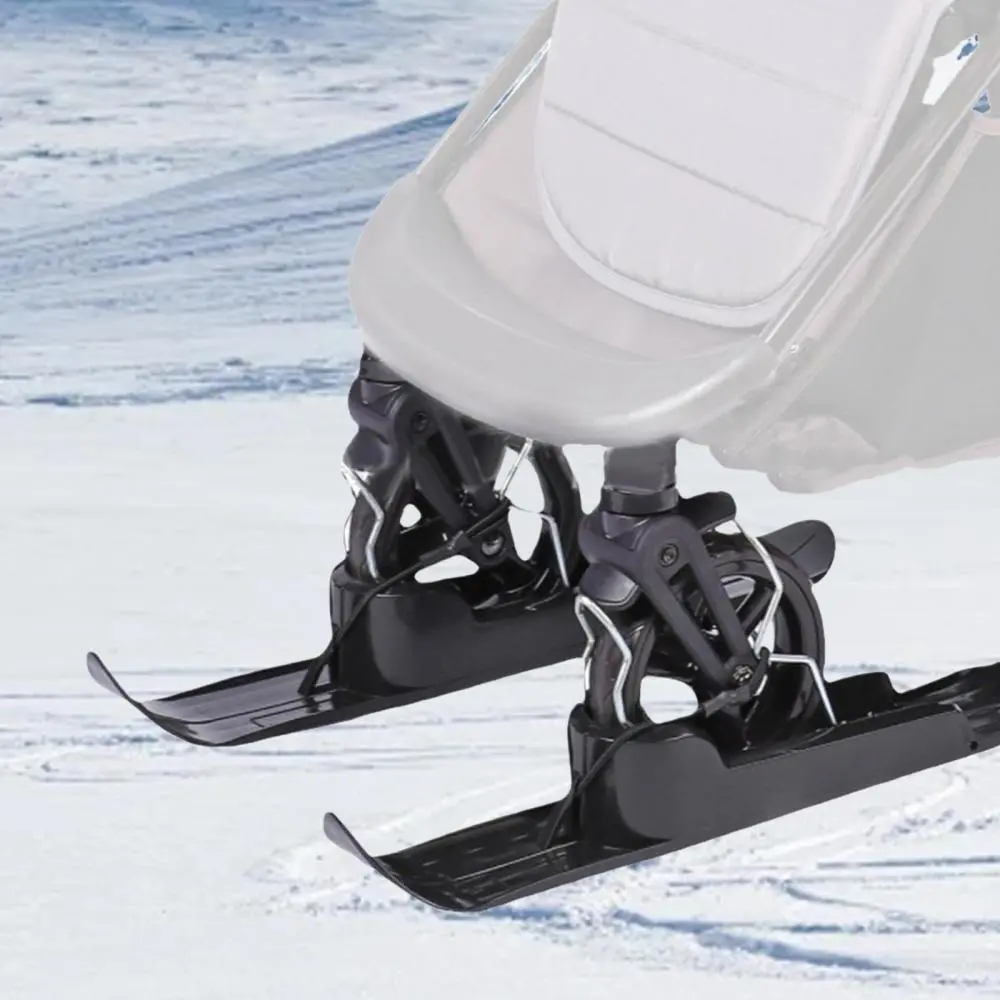2x Snow Sledge Board Lightweight Universal Winter Snow Sled Beach Skateboard Scooter Sledge Accessories for Balancing Bike