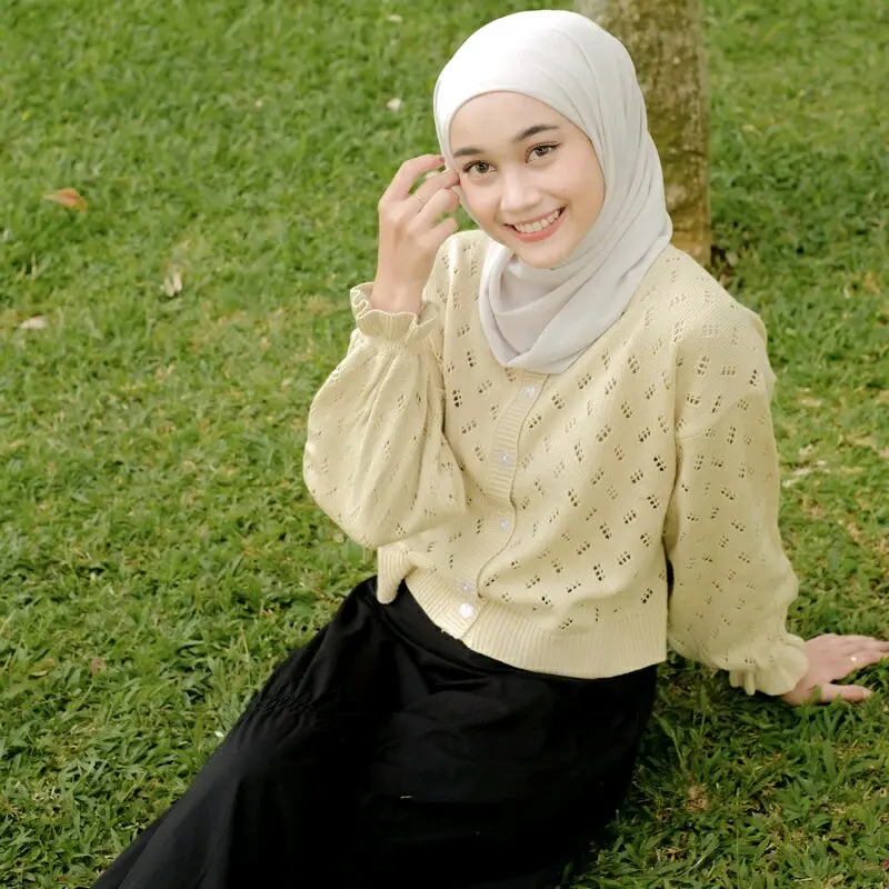cardigan / Poppy cardigan rajut / baju outfit cewek / blazer wanita / cardigan rajut Atasan 2
