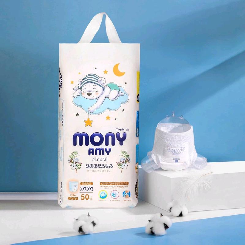 bỉm mony Amy quần đủ size m l xl xxl 3xl 4xl 5xl(tặng quà) Cho Bé