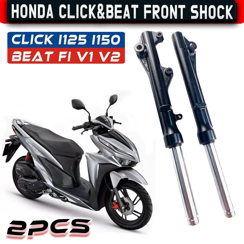 ﾟ* Speed Front shock absorber For HONDA Click i125 i150 Beat fi v1 v2 ...