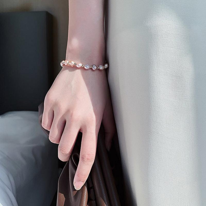 Product Introduction of Flat Round Shape Bracelet Fashion Jewelry Gift for Women 19