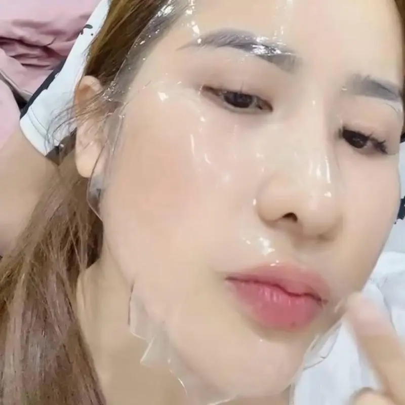 Combo 10 miếng mặt nạ thuỷ tinh Collegen cấp ẩm cho Da căng bóng chính hãng