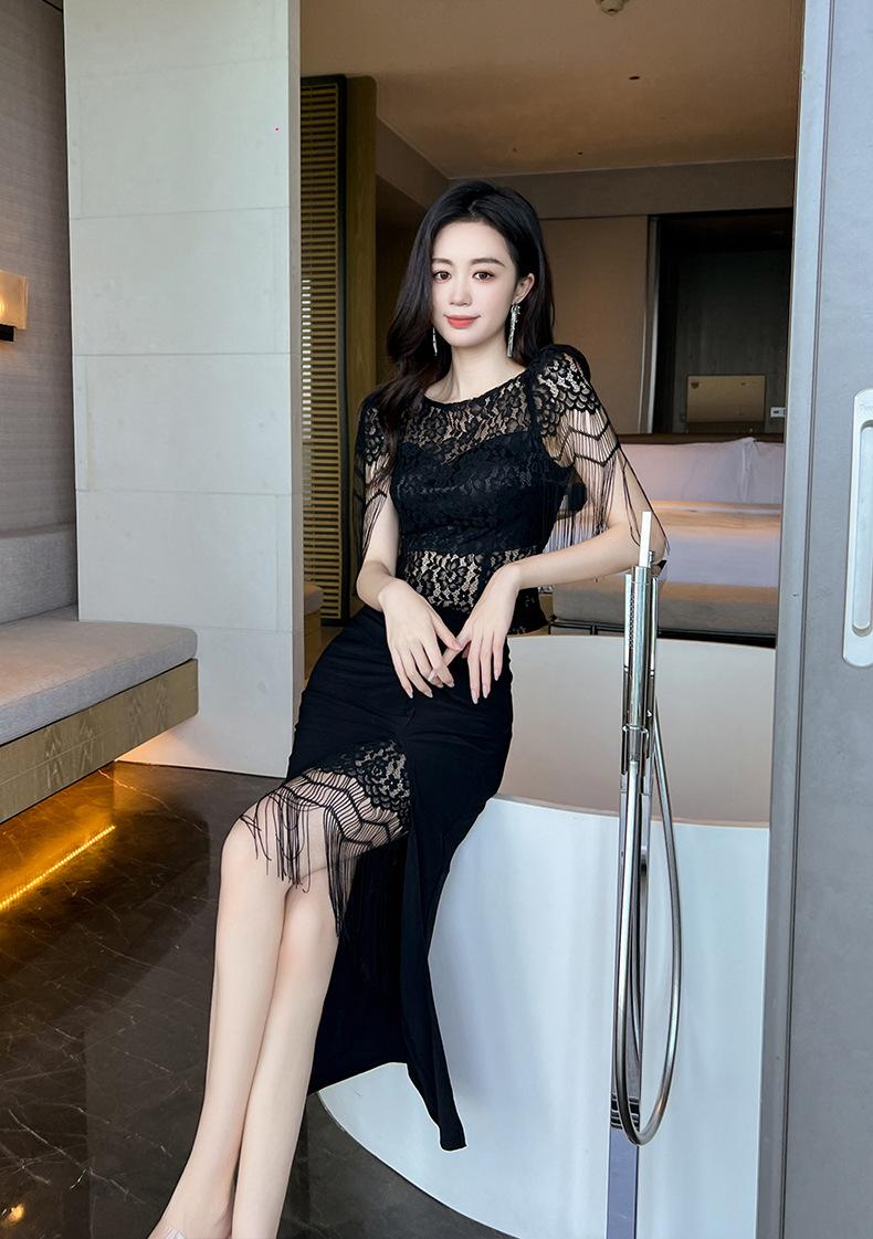 Product Introduction of Áo Sơ Mi Ren Thiết Kế Hotie Kiểu Pháp, Tay Áo Tua Rua Nhìn Xuyên Thấu, Hàng Mới Về, 20504 Nữ Top Women Shirt Umi 22