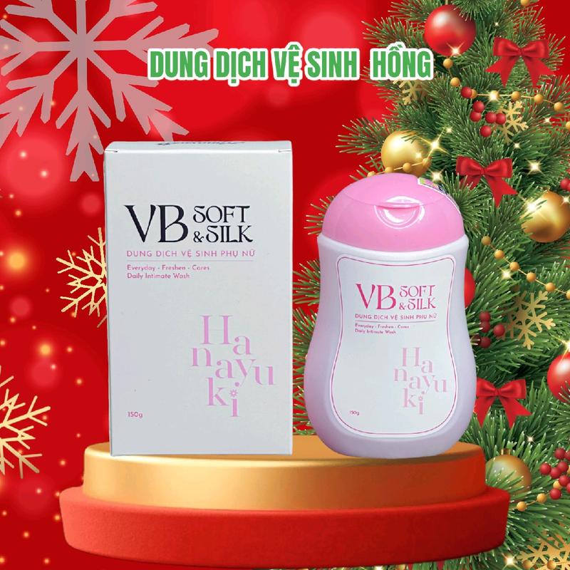 Dung Dịch Vệ Sinh Cho Nữ & Nam Vb Soft&Silk Hồng Women