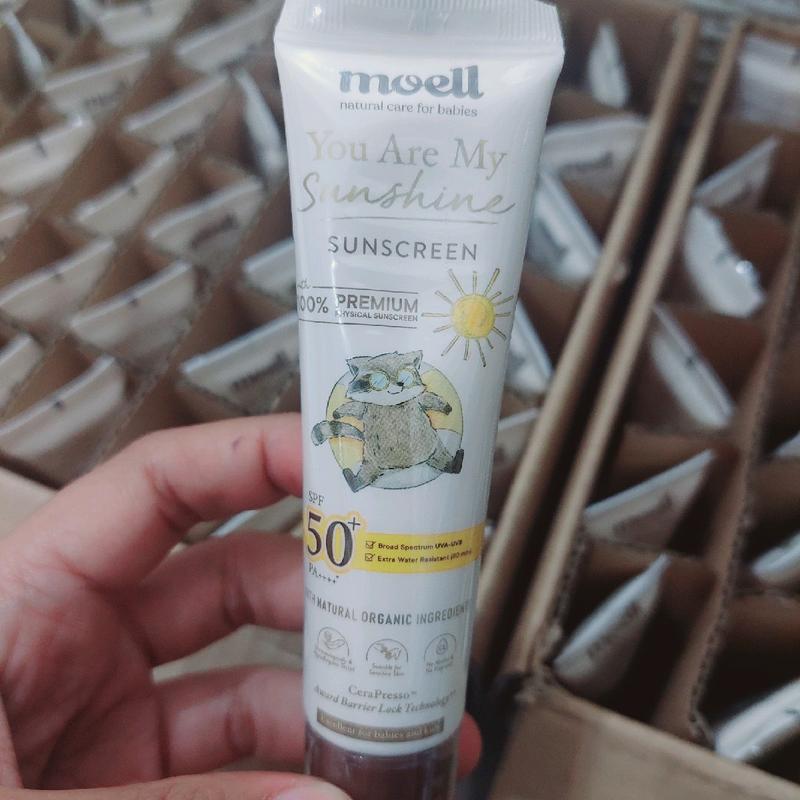 MOELL SUNSCREEN / MOELL PHYSICAL SUNSCREEN ANAK & BAYI SPF 50 1