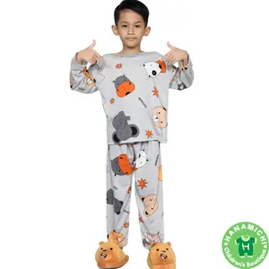 Kiminori SANU.PP Setelan Baju Anak Perempuan Lengan Panjang Celana