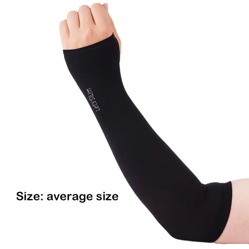 Tay Áo Băng Chống Nắng, 2 Chiếc, Unisex, Che Tay Áo, Thích Hợp Cho Thể Thao, Chạy Bộ, Đạp Xe, Thể Thao, E9Q8 8