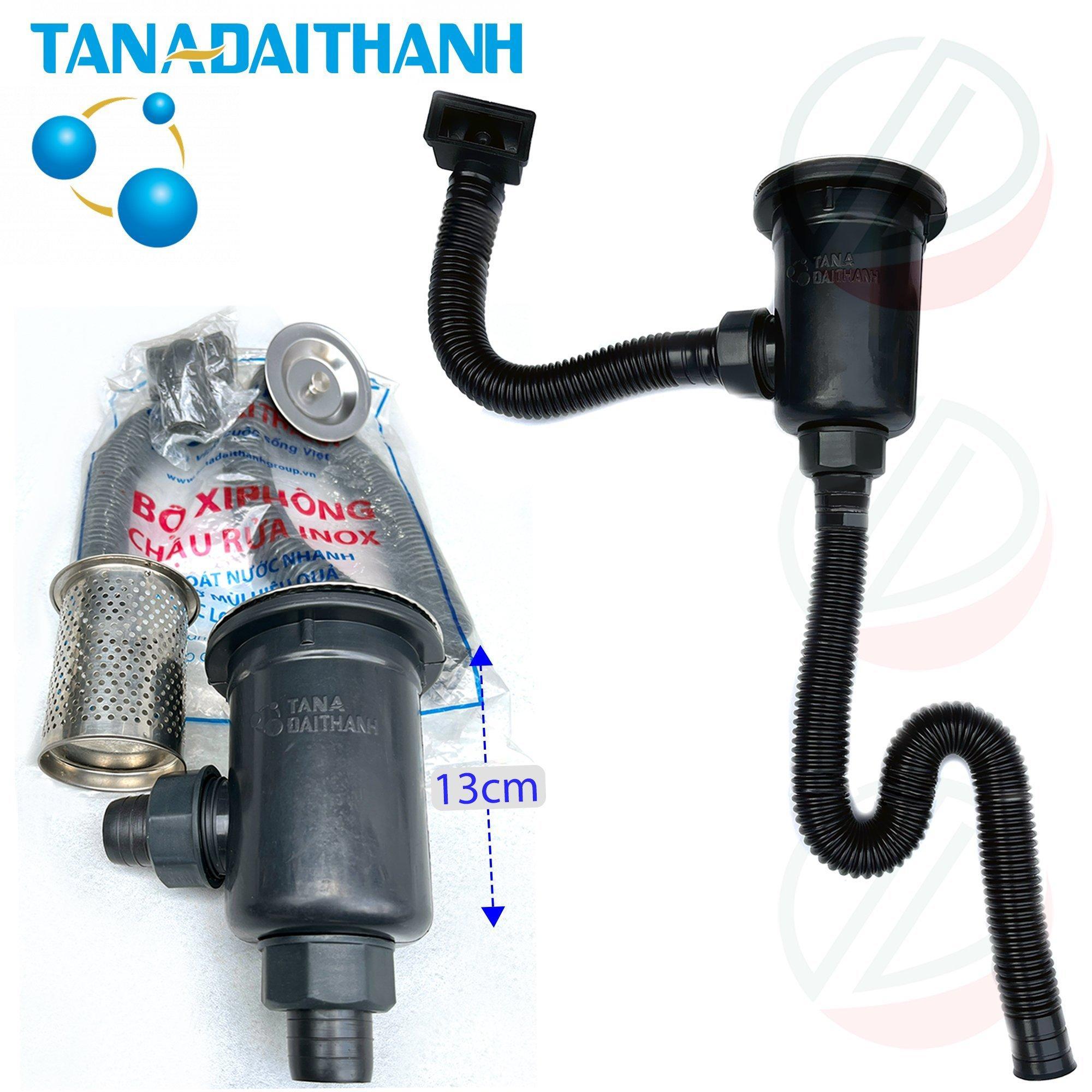 Xi Phông Chính Hãng Bộ Xả Chậu Chén Tân Á Đại Thành Phi 110 - Bầu xả và lọc rác sâu thoát nước nhanh