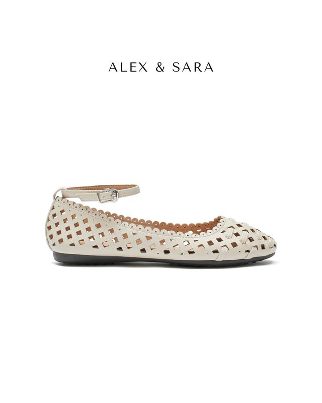 LT55 - Giày Bệt Khắc Lazer 2 Kiểu Mang Phong Cách Dịu Dàng Nữ Tính Alex & Sara