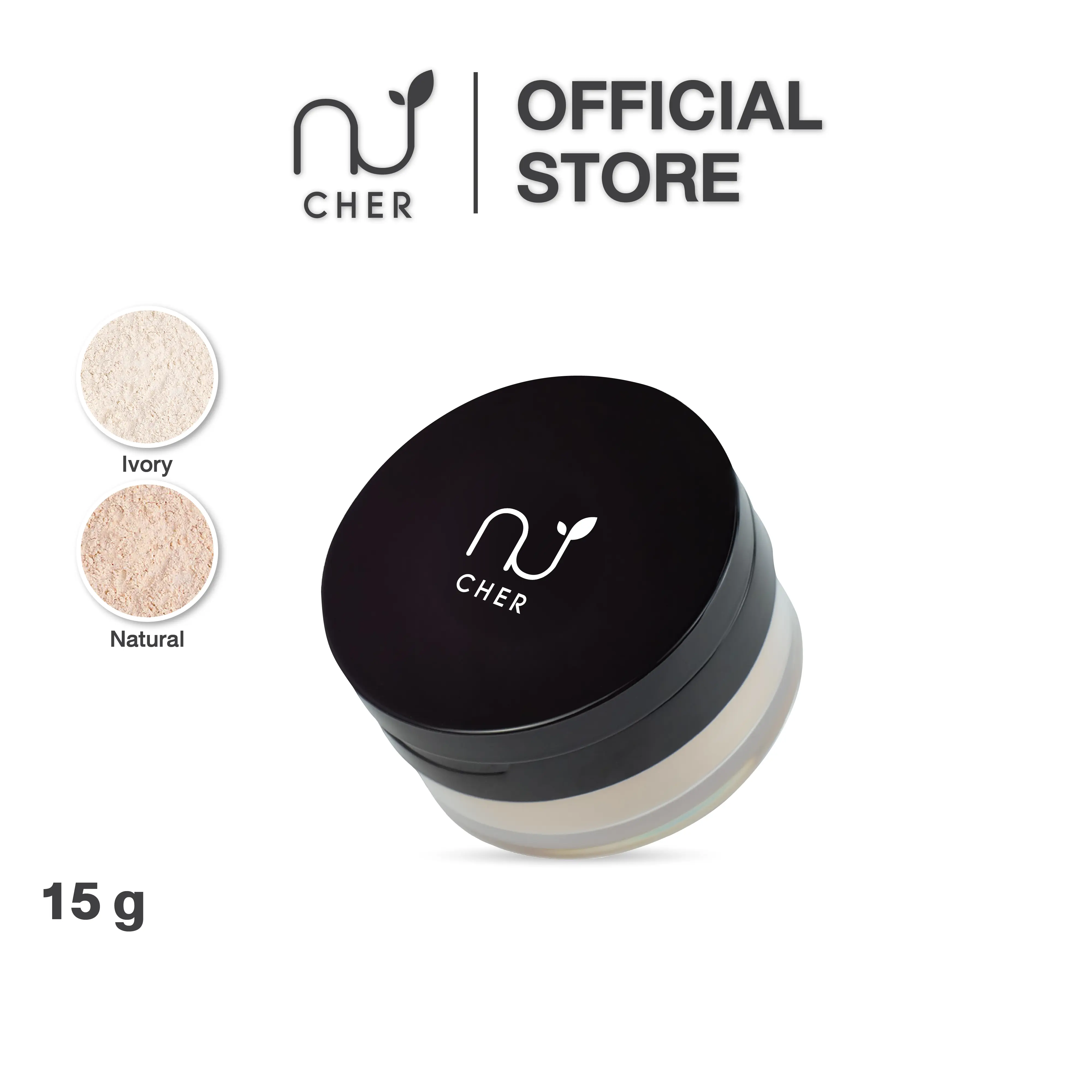 Cher Oil Free Oil Control Loose Powder - แป้งฝุ่น (ฝาดำ) - TikTok Shop ...