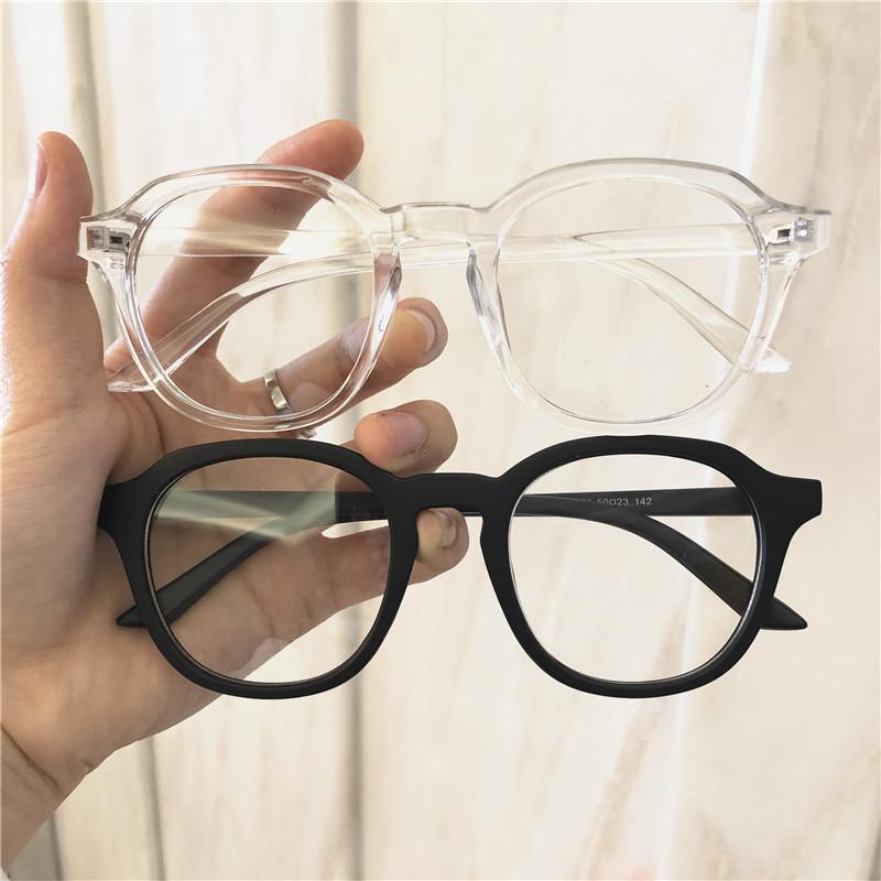Product Introduction of Round Plain Glasses Unisex Retro Myopia Glasses Frame Fashion All-Match Simple Glasses Frame 64