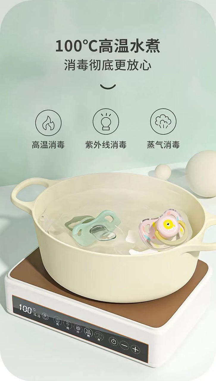 Product Introduction of Baby pacifier 0-6-36 months newborn anti-flatulence sleeping flat head pacifier with dust cover 15