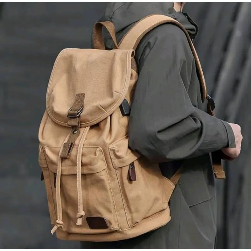 NEW ARRIVAL//TAS RANSE CANVAS PRIA&WANITA COCOK UNTUK KERJA MAUPUN KULIAH SEKOLAH SMP SMA,SMU Backpack 0