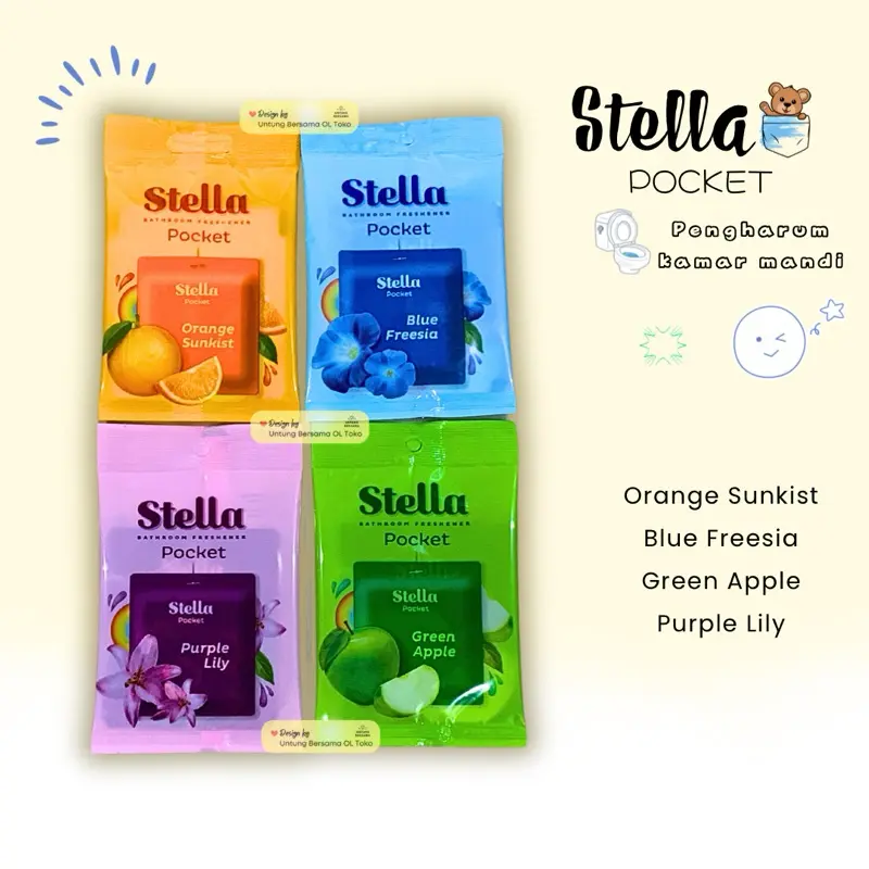 ❤️UB❤️STELLA POCKET pengharum ruangan