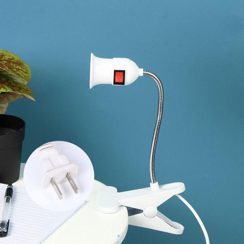 Adapter Converter Bulb Holder Bedside lampstand Lamp Base Light Socket Lamp Holder Clip lamp 0