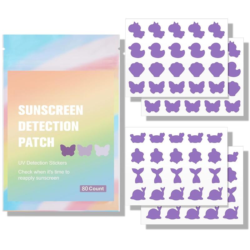 UV Detection Stickers for Sunscreen - 80 Count UV Detection Stickers ...