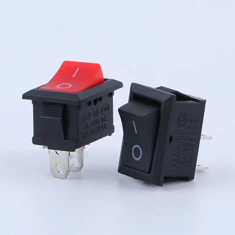 Công Tắc Nguồn Máy Uống Nước, Công Tắc Cân Điện Tử, Công Tắc Thiết Bị Gia Dụng, 6A 250V, 2 Chân, 2 Vị Trí, Công Tắc Thuyền, KCD1 4