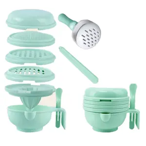 Baby Food Maker Grinding Bowl Set Peralatan Makan Bayi