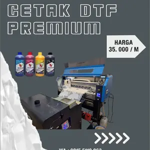 CETAK DTF METERAN TINGGAL PRESS Lebar 58 cm 1 hari jadi