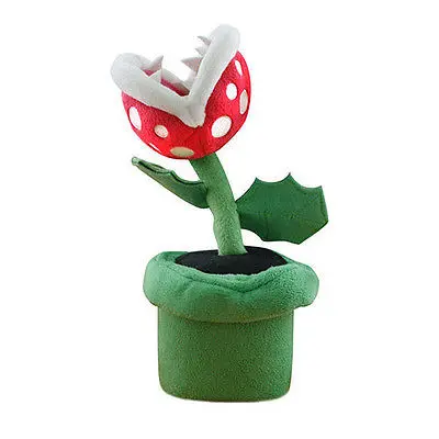 Piranha Plant Plush Toys Kids Funny Super Mario Bros Soft Dolls Home Decoration