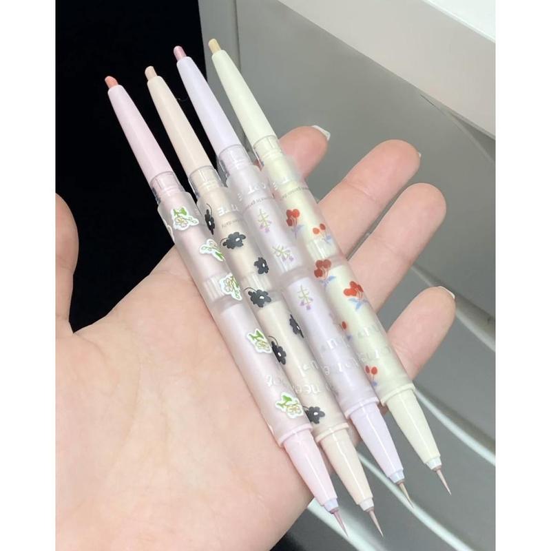 [FLORTTE] Bút kẻ bọng mắt 2 đầu Flortte Nice To Meet Chu 3