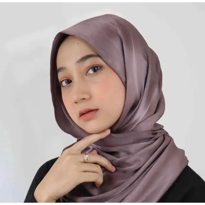 Pashmina Credenza Silk / Pleated Shawl Mewah Kekinian / Hijab Pasmina Panjang