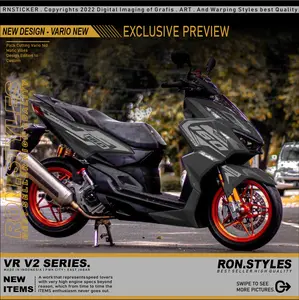 VRV2 Sticker Cutting Striping Vario New 160 2021-2022 Simple Styles Motor