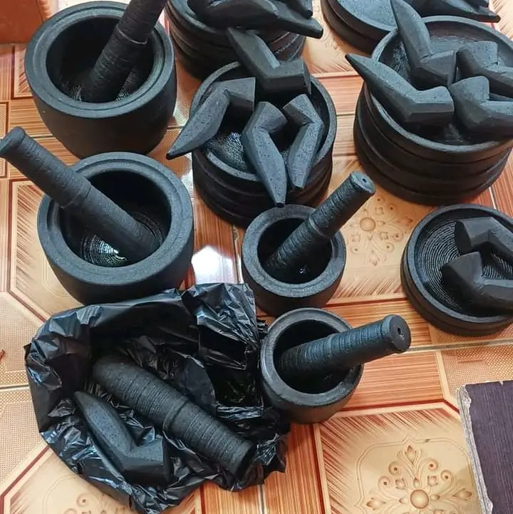 cobek UK 24 cm+free ulekannya buat sehari-hari di dapur 1