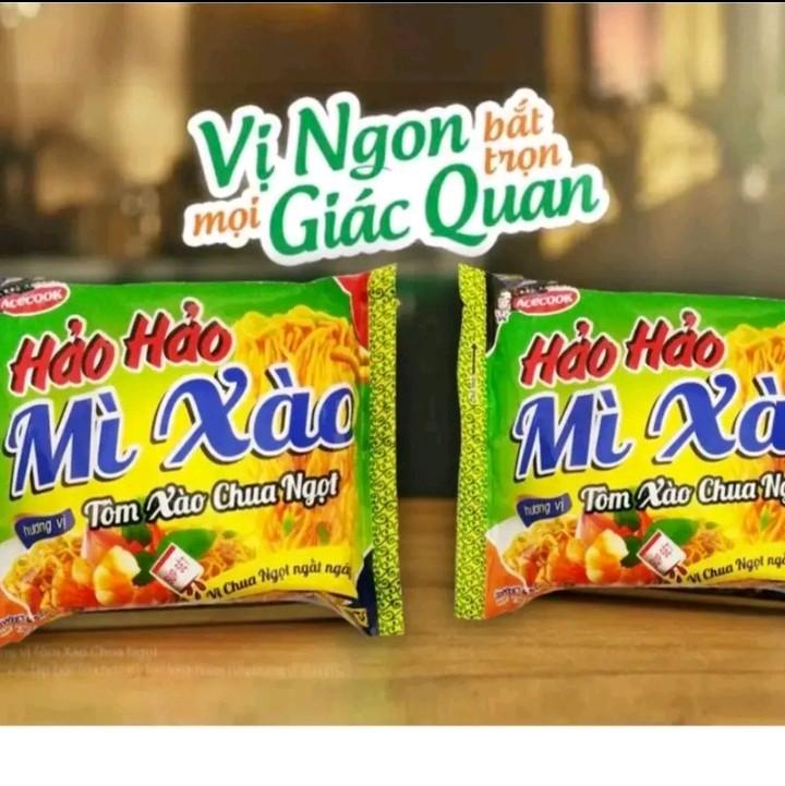 Mì tôm Hảo Hảo Xào 1 thùng 30 gói mì gói ăn liền tiện lợi