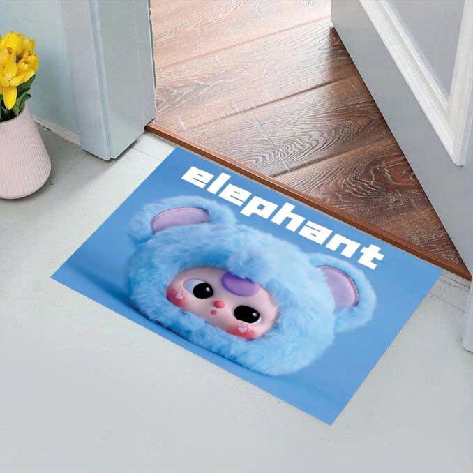 Thảm lau chân nhà tắm, thảm bali trải sàn thấm nước, thảm chùi chân chống trượt mẫu mới cho phòng tắm, phòng khách năm 2025 kích thước 60 x 40 cm