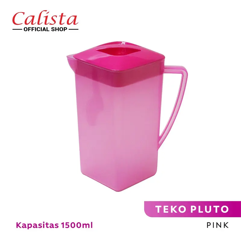 Eskan Pluto teko plastik Calista ceret plastik 1,5Liter Hijau Ungu pink tosca 4