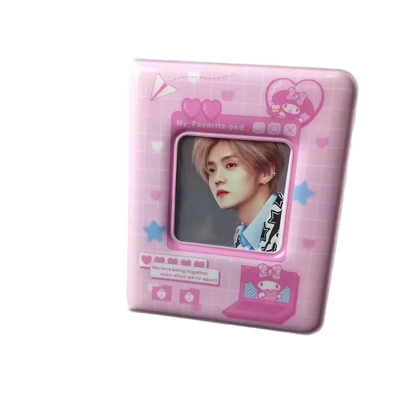 Album Foto Mini Desain Karakter Sanrio 40 slot /PVC/ Photoard/ Impor/ Kuromi/ My Melody/ Cinamoroll/ 7