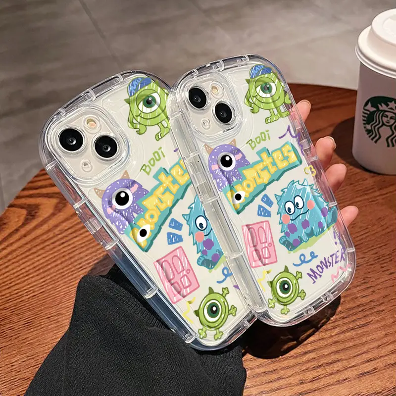 Case Untuk Samsung A05 A05s A02 M02 A02s M02s F02s A03 Core A03s A04 A04s M04 F04 A04E A10 M10 A10s M01s A11 M11 Casing Monster Kesing bening tekstur Kasing Telepon anti transparan Clear silikon perlindungan Softcase 1