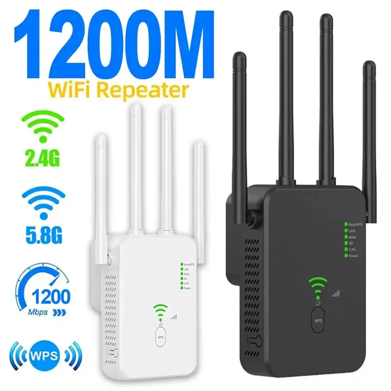 Pengulang WiFi Tanpa Wayar Kebidumei Julat 1200Mbps Penggalak - TikTok ...