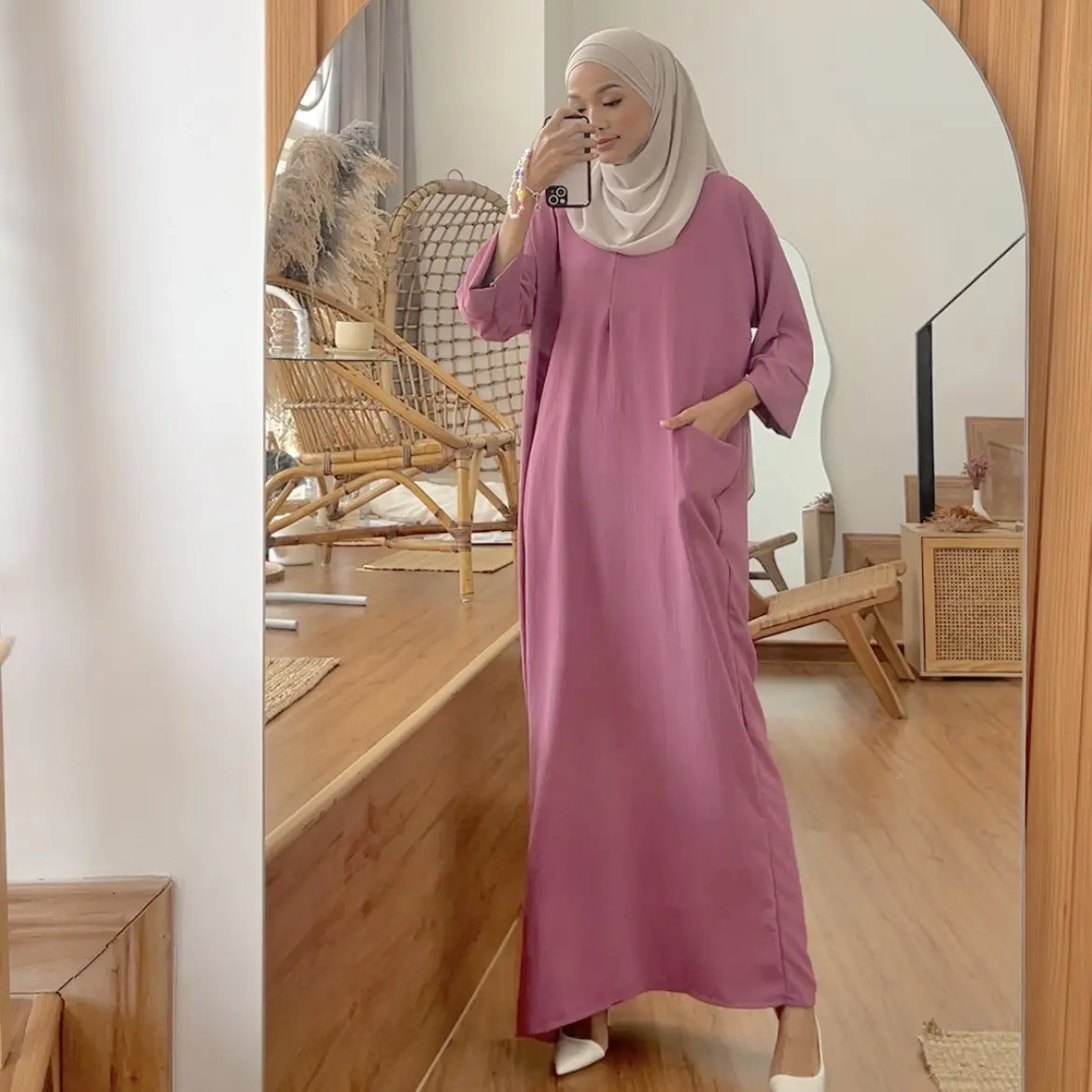 KAFTAN IRONLESS VIRAL I HAJRA KAFTAN