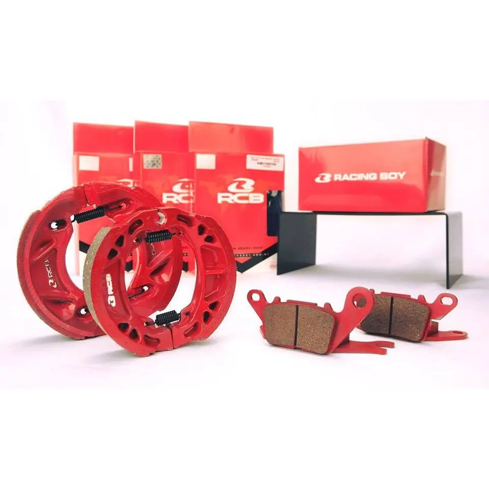 RCB COMBO SET DISC BRAKE PAD BRAKE SHOE LC135 SRL115 SRLZR EGO AVANTIZ NVX155 EGO SOLARIS EGO WAVE125 WAVE110