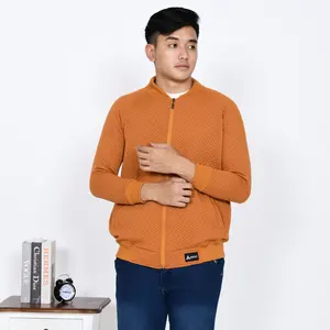 Armous Jaket Comfy Pria Casual Keren Bahan Diamond Premium Original Slim-fitting Zipper